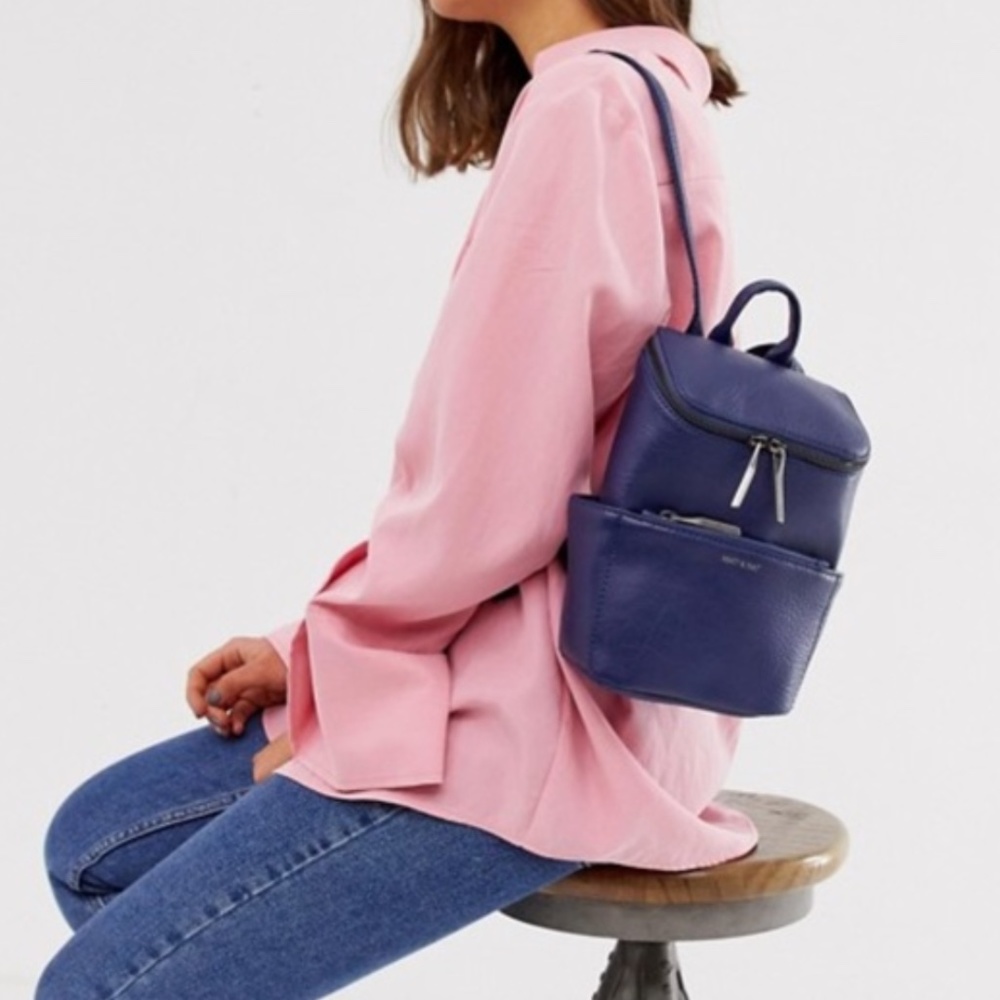 BRAVESM SMALL VEGAN BACKPACK - PURITY